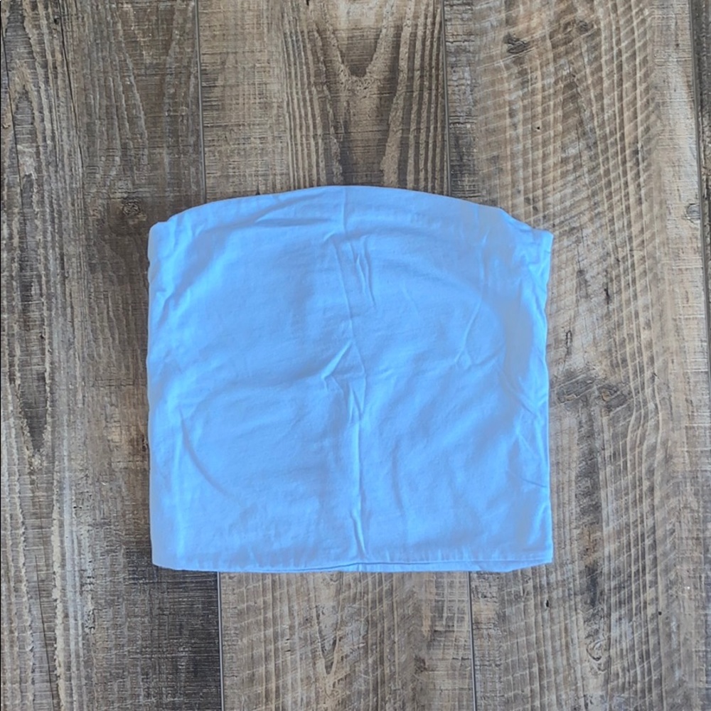 Strapless shirt